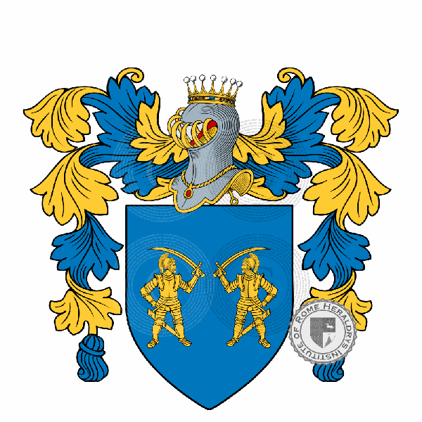 Coat of arms of family Nicolosito