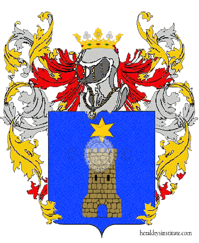 Coat of arms of family COSTANTIN ref: 5976