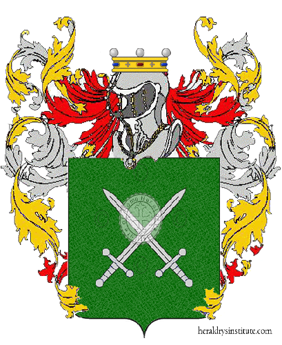 Coat of arms of family Passudetti