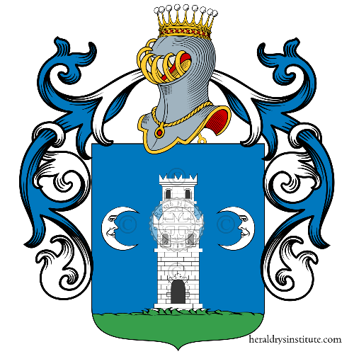 Coat of arms of family Zanche