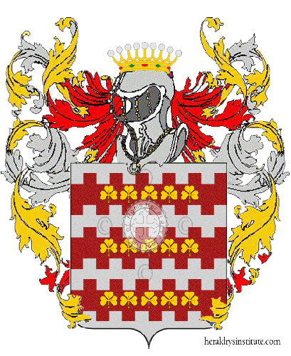 Coat of arms of family Cassatella