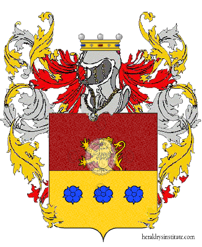Coat of arms of family Pognani