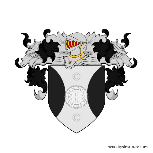Coat of arms of family Cucci di San leo   ref: 6134