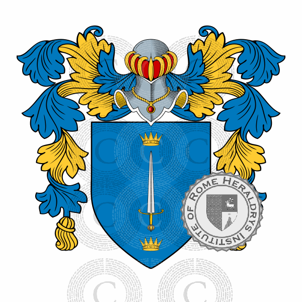 Coat of arms of family Giovannie