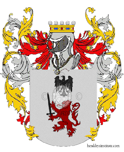 Coat of arms of family Montoli