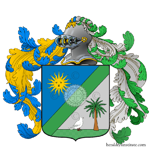 Coat of arms of family Egiziani