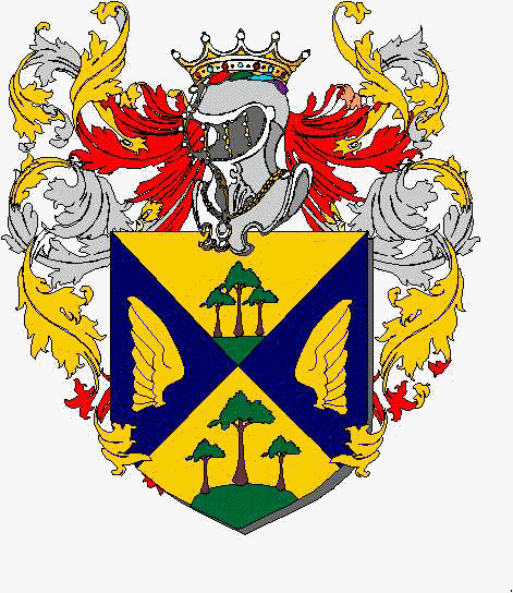 Coat of arms of family Castiglioni Stampa