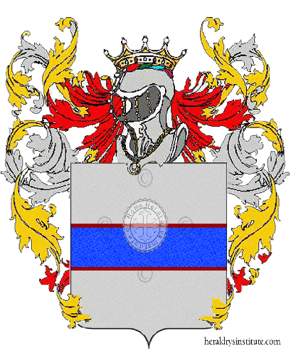 Coat of arms of family Napolano
