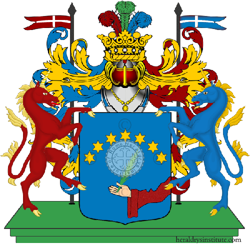 Coat of arms of family Santucciu