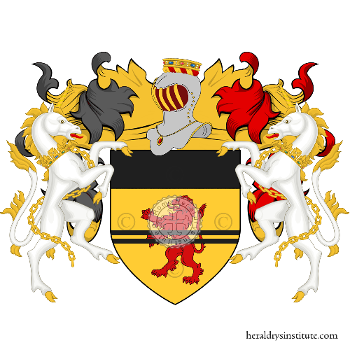 Coat of arms of family Mangiarotti