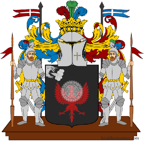 Coat of arms of family Corini