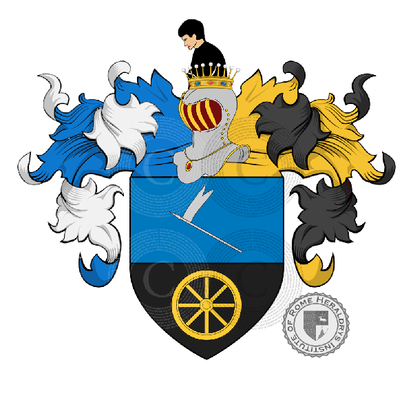 Coat of arms of family Sebastianini