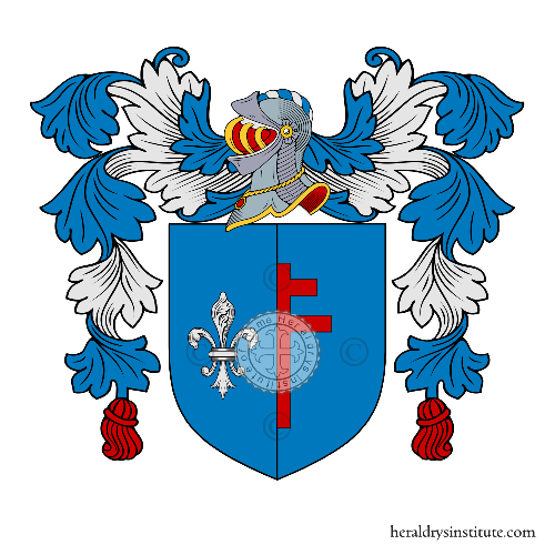 Coat of arms of family Frassineti