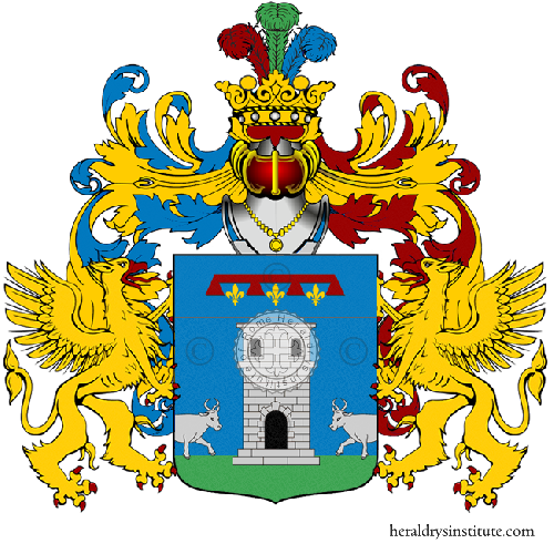 Coat of arms of family Cavagna Sangiuliani