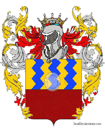 Coat of arms of family andrei         - ref:6359