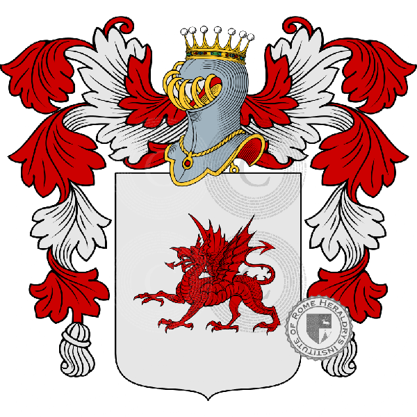 Coat of arms of family Mauroe