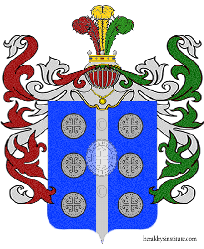Coat of arms of family Rebaudo