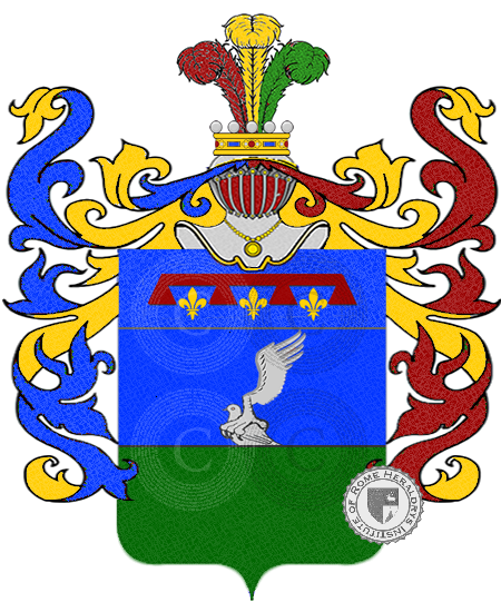 Coat of arms of family Muccelli