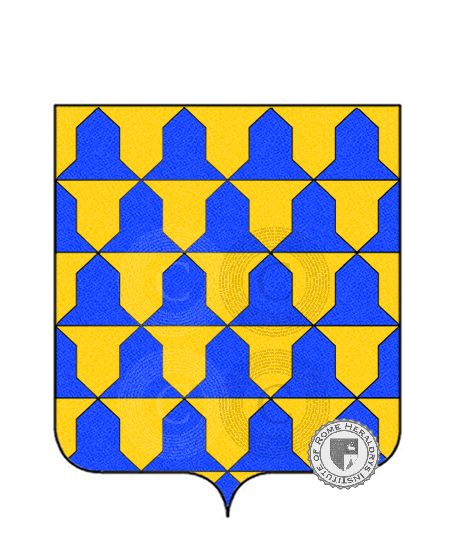 Escudo de la familia D'Afflitto 