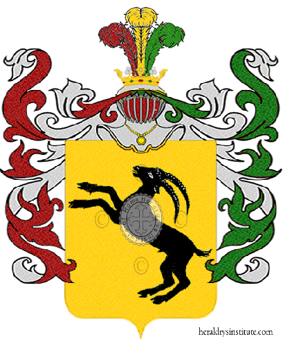 Coat of arms of family Becchettino