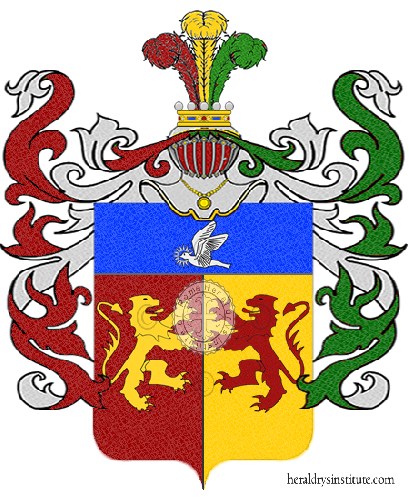 Coat of arms of family DI Jorio- Origini Abruzzesi