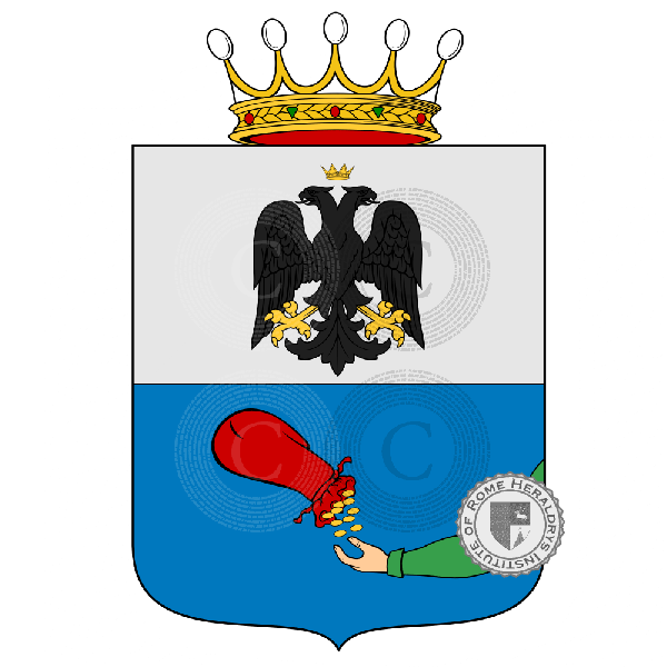 Coat of arms of family Borsali