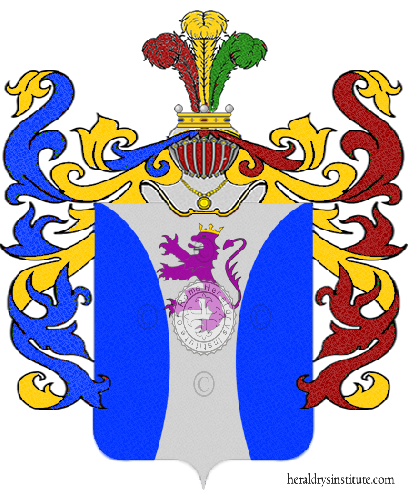 Di Sano Coat of arms, Last name Origin, Heraldry, genealogy