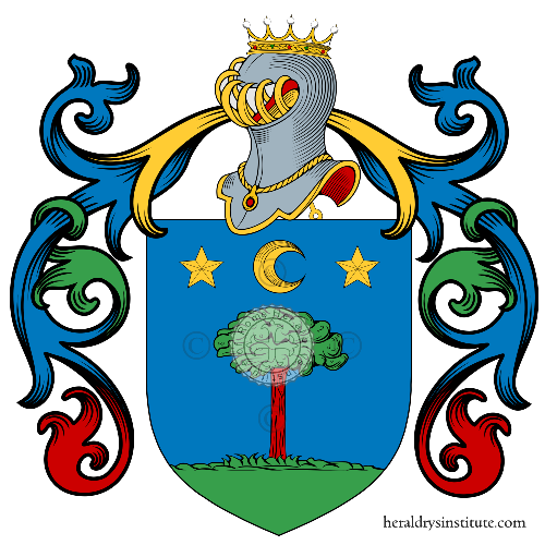 Coat of arms of family Rabbioni