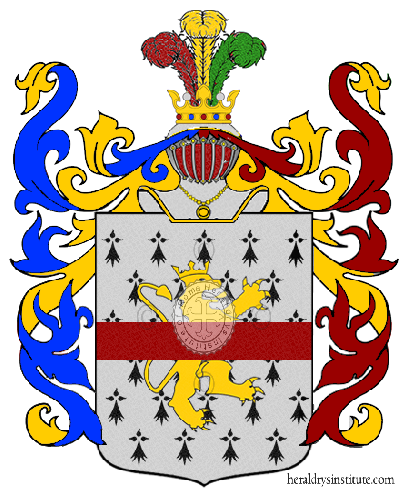 Coat of arms of family Di Vozzo