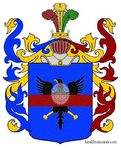 Coat of arms of family Acquas