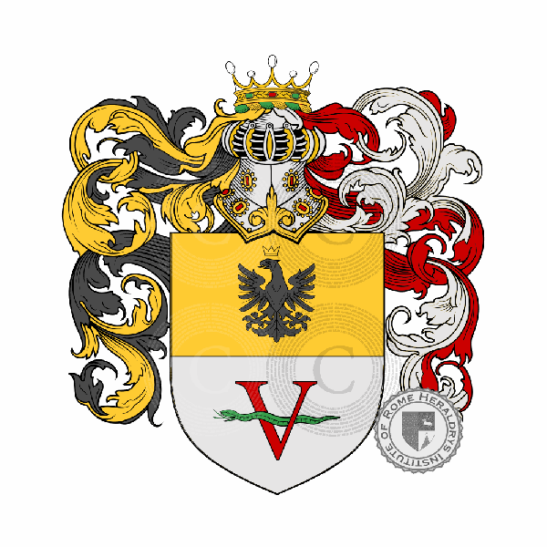 Coat of arms of family Vicentina
