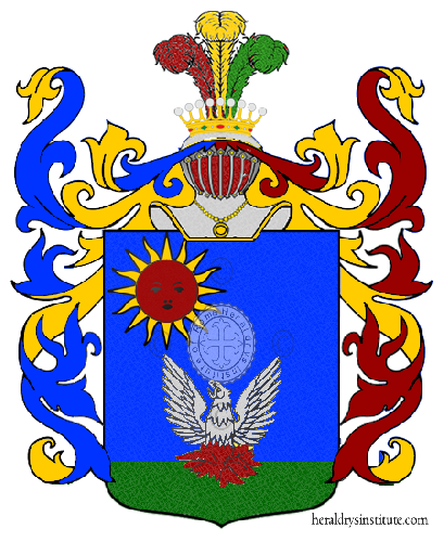 Coat of arms of family Baratta
