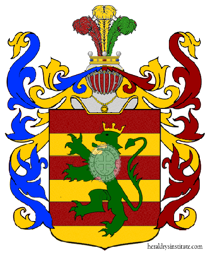 Coat of arms of family Paggiarino