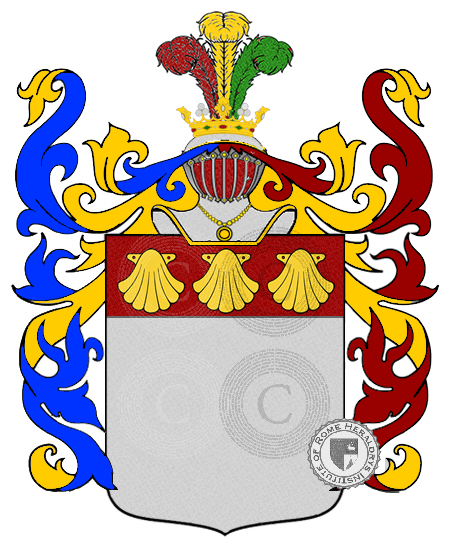 Coat of arms of family Camillo Mariani Conte Benso Di Cavour