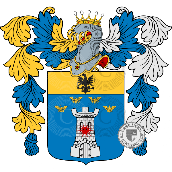 Wappen der Familie Lussardi