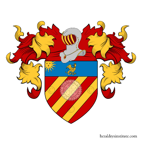 Coat of arms of family Fredde