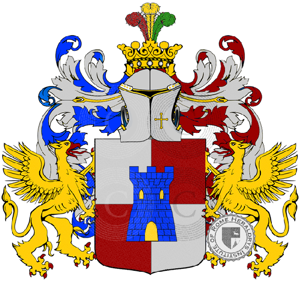 Coat of arms of family Secori