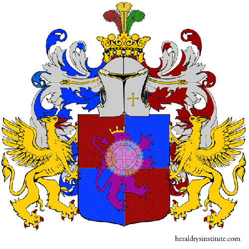 Coat of arms of family Miniussi