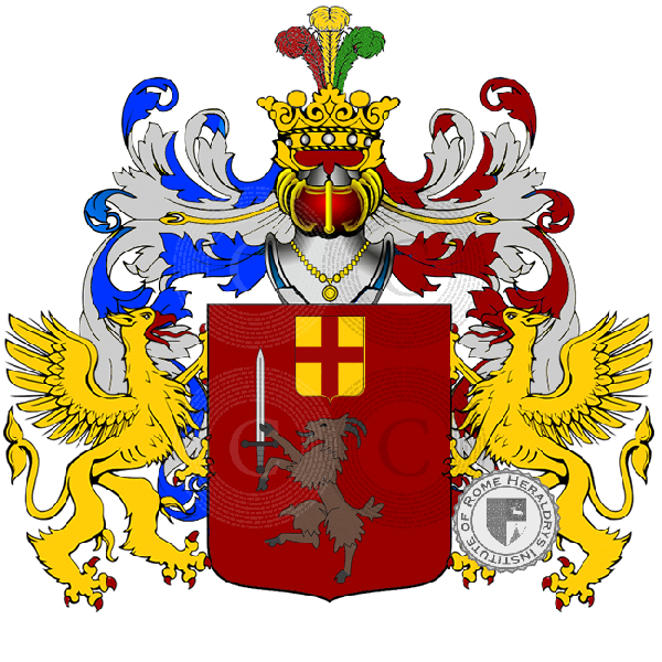 Coat of arms of family Vecci