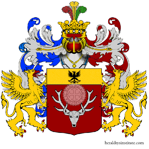 Coat of arms of family Guarnerio