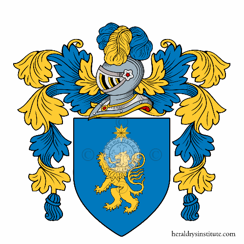 Coat of arms of family De Piccoli