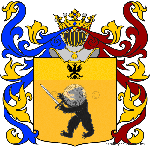 Coat of arms of family Cadolingi