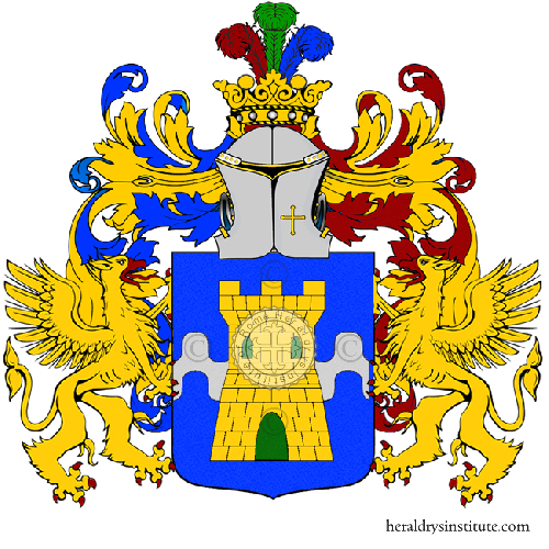 Coat of arms of family Alifuoco