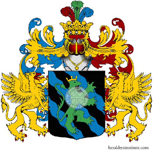 Coat of arms of family Ferrazzo