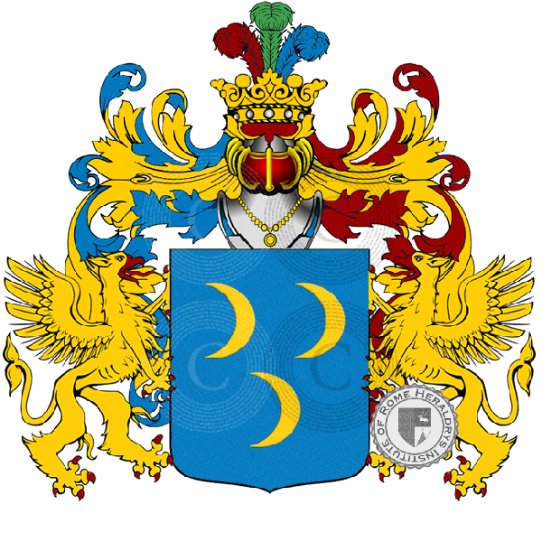 Coat of arms of family Delle Cave