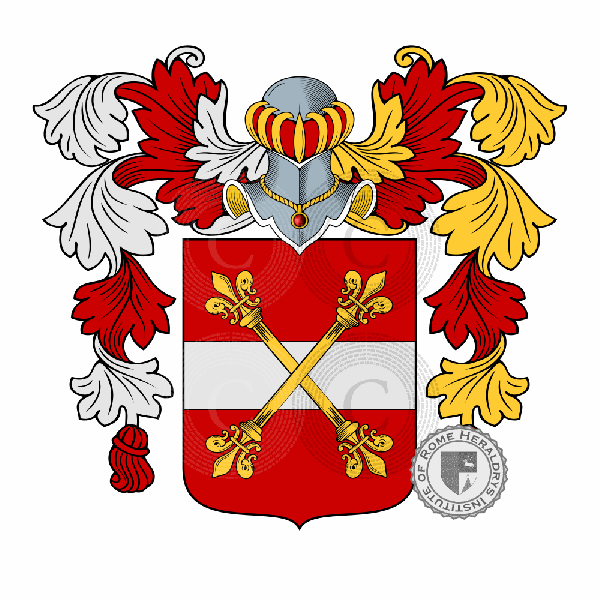 Coat of arms of family Tedeschini