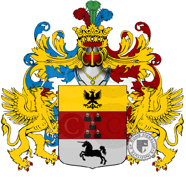 Wappen der Familie Ghinelli