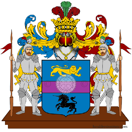 Coat of arms of family Acanfora