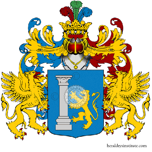 Coat of arms of family Valentinuza