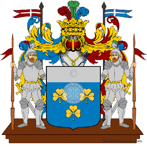 Escudo de la familia CRUPI ref: 13222